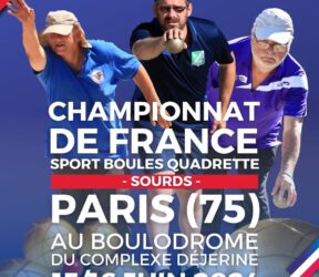 Championnat de France de Boules Quadrette – Sourds –